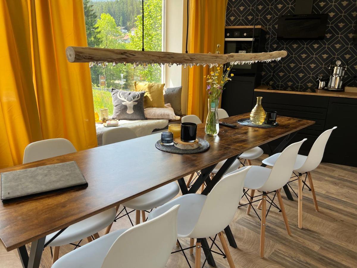 Bavaria Mountain Lodge Ski Arber Osser Bayrischer Wald Designer Ferienwohnung Lohberg Exterior photo